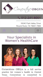 Mobile Screenshot of cornerstone-obgyn.com